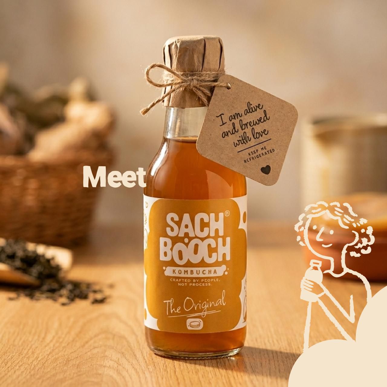The Original Classic Flavored Kombucha